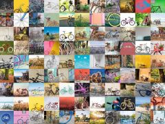 1500 Parça Puzzle 99 Bisiklet (160075)