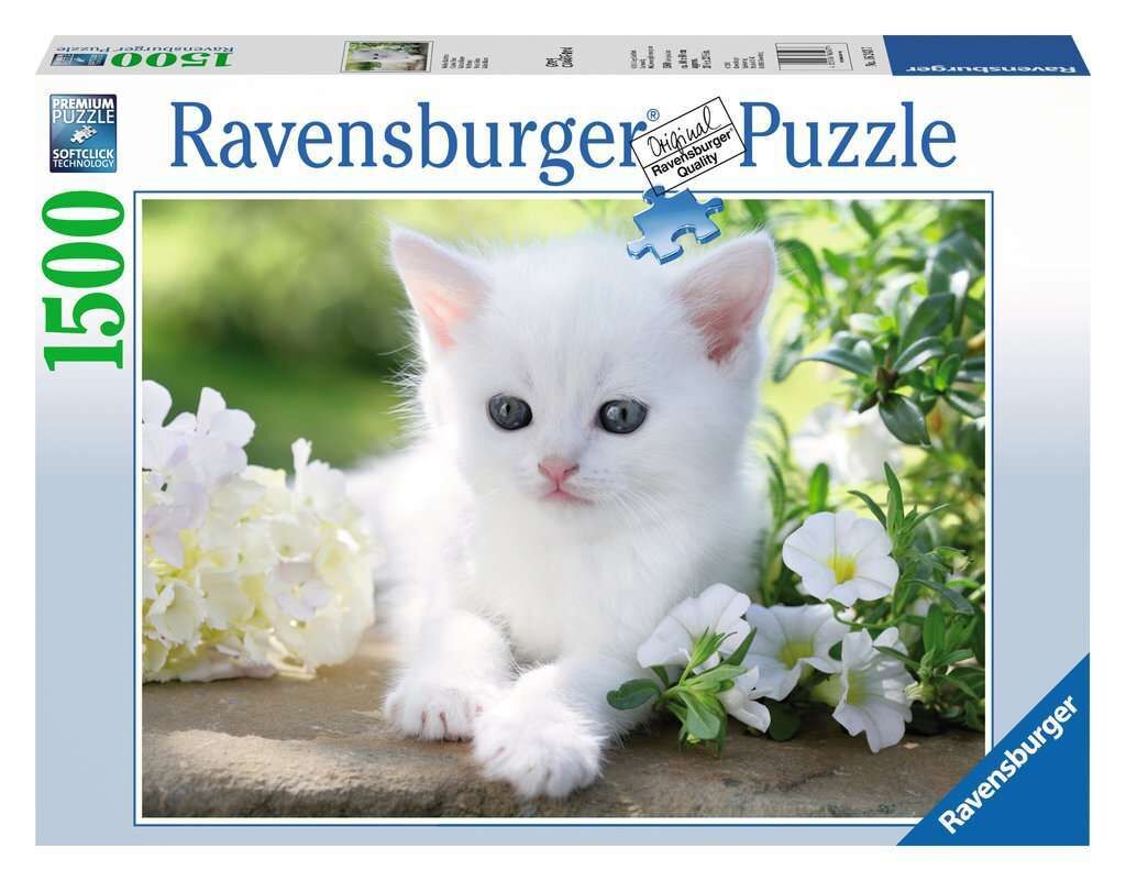 1500 Parça Puzzle Beyaz Kedi (162437)