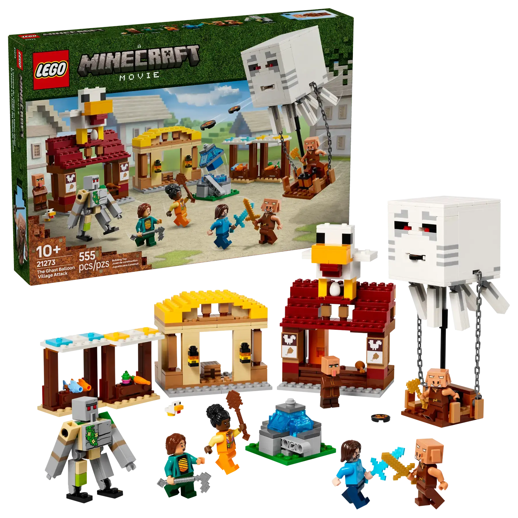 21273 LEGO® Minecraft® Hortlak Balon Köy Saldırısı