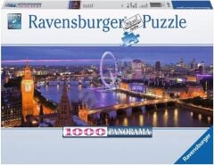 1000 Parça Panoramik Puzzle Londra Gecesi (150649)