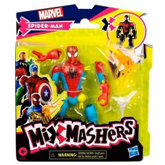 Marvel MixMashers Karıştır ve Eşleştir Aksiyon Figürü Spider Man-  F9205
