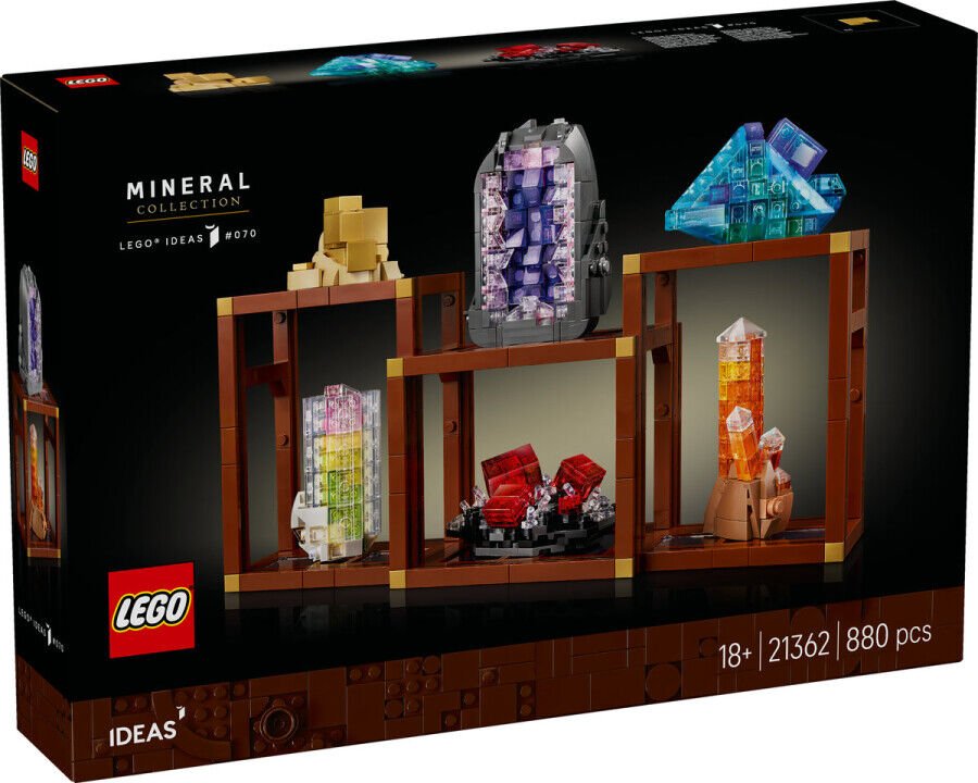 21362 LEGO® Ideas Mineral Koleksiyonu
