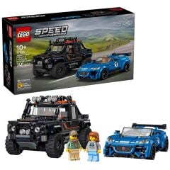 77264 LEGO® Speed Champions Jaguar Project 7 ve Land Rover Defender