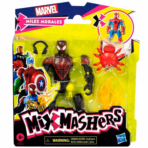 Marvel MixMashers Karıştır ve Eşleştir Aksiyon Figürü Miles Morales-   F9205