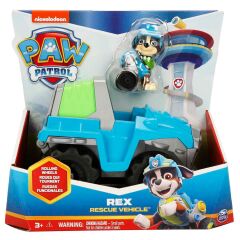 Spinmaster Paw Patrol Görev Aracı ve Kahraman Seti - Rex (778988064009)
