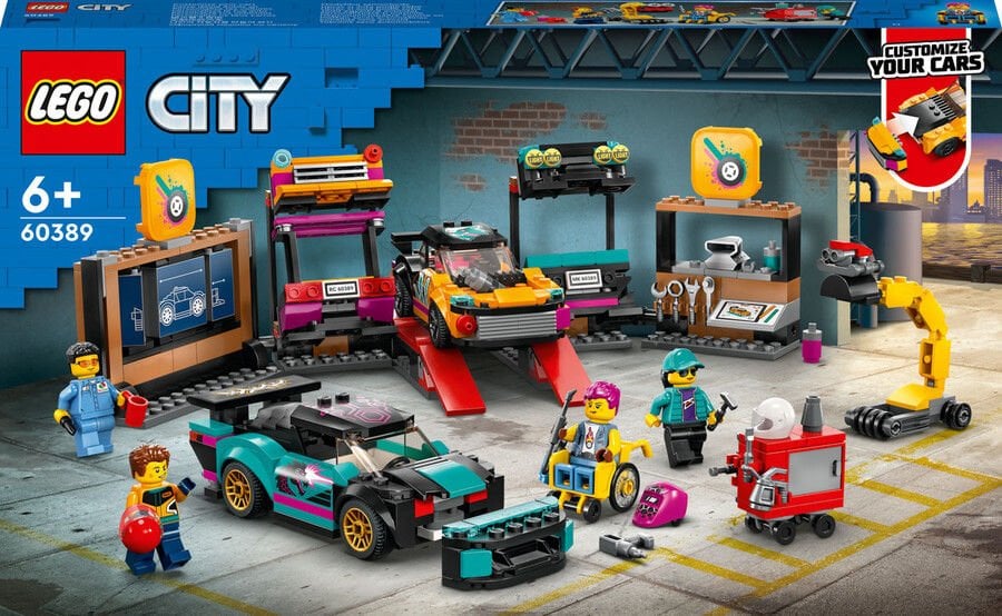 60389 LEGO® City Araç Modifiye Atölyesi