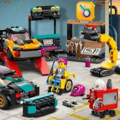 60389 LEGO® City Araç Modifiye Atölyesi