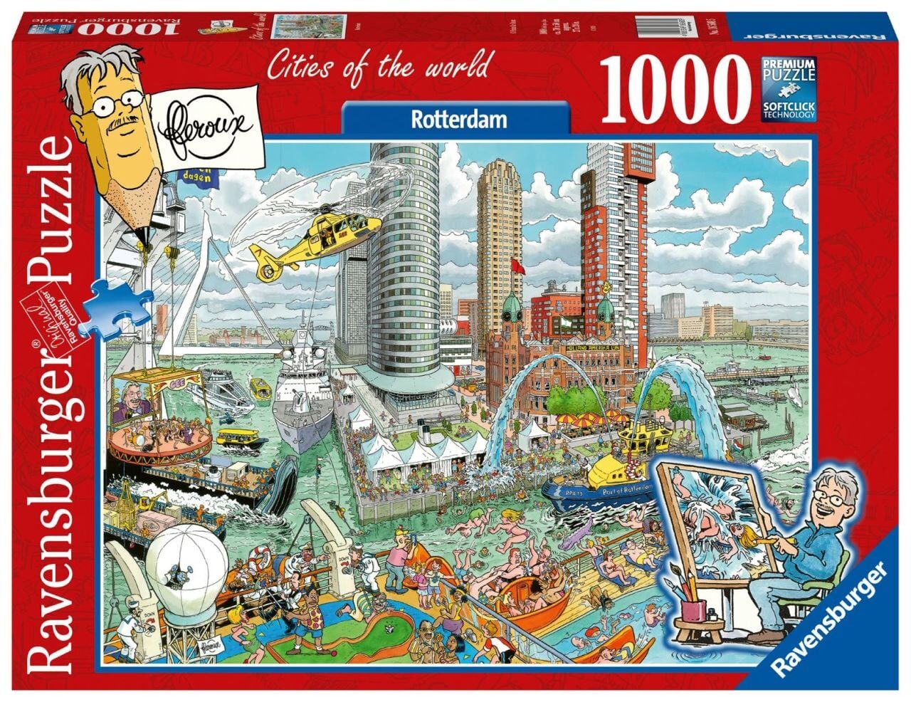 Ravensburger 1000 Parça Puzzle Rotterdam (165605)