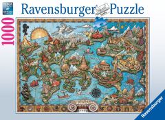 1000 Parça Puzzle Gizemli Atlantis (167289)