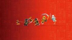 71791 LEGO® NINJAGO Zane'in Ejderha Gücü Spinjitzu Yarış Arabası