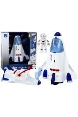 Uzay Gemisi ve Figür Kozmonot - Oyuncak Astronot Figürü ve Uzay Roketi