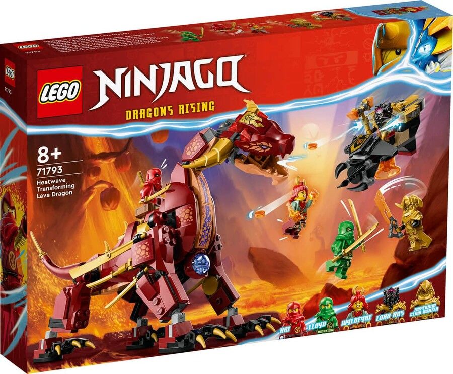 71793 LEGO® NINJAGO Heatwave Dönüşen Lav Ejderhası