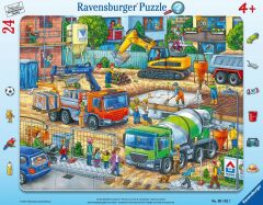 24 Parça Çerçeve Puzzle Şantiyede (51427)