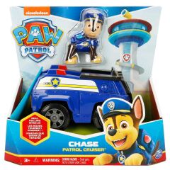 Spinmaster Paw Patrol Görev Aracı ve Kahraman Seti - Chase (778988064009)