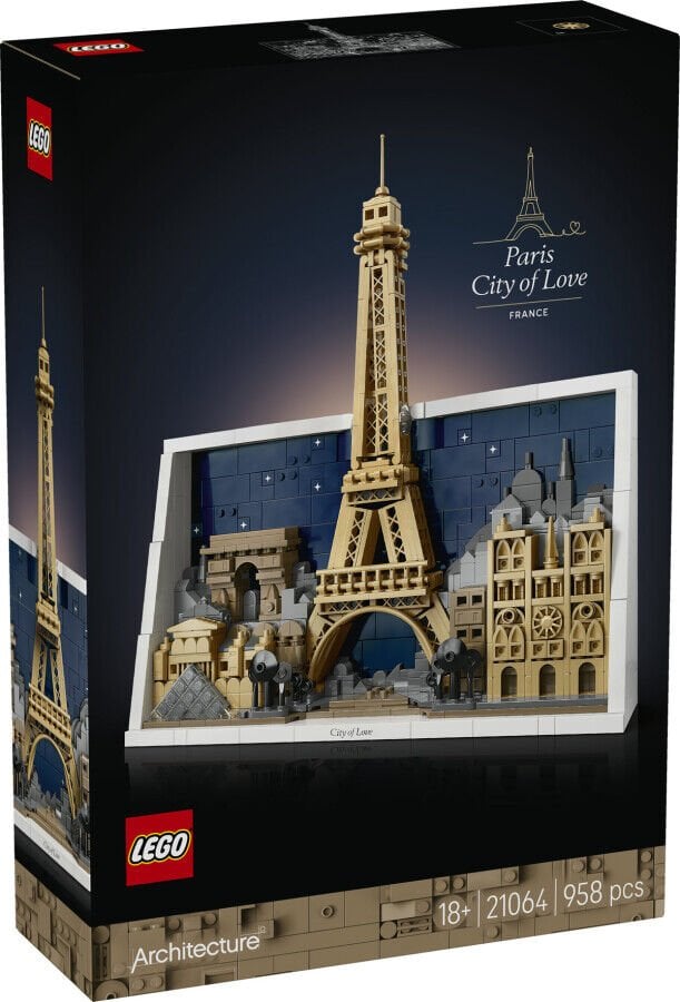 21064 LEGO® Architecture Paris – Aşıklar Şehri