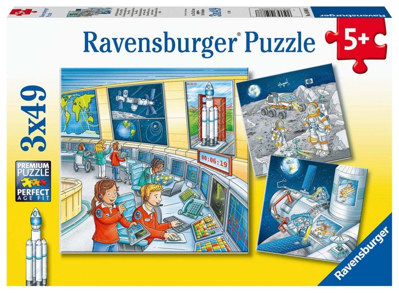 3x49 Parça Puzzle Tom'la Uzayda (050888)