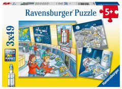 3x49 Parça Puzzle Tom'la Uzayda (050888)