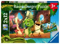Ravensburger 2x12 Parça Puzzle Dino Dostlar (51250)