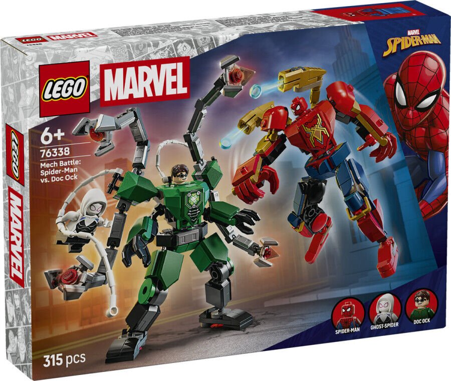 76338 LEGO® | Marvel Robot Savaşı: Örümcek Adam, Doktor Oktopus’a Karşı