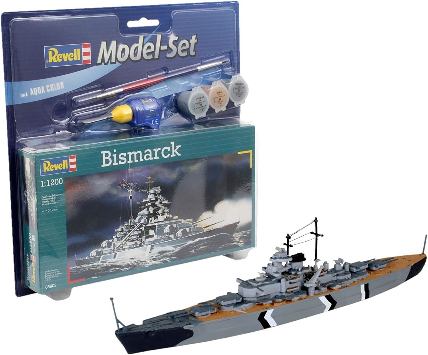 Revell Model Set Bismarck 1:1200 -65802 (65802)