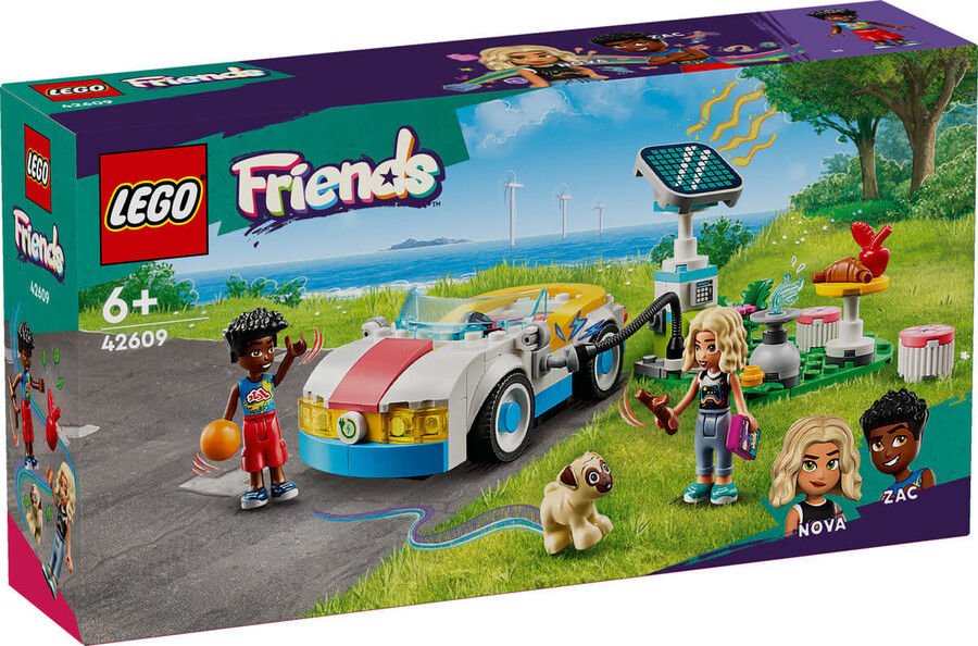 42609 LEGO® Friends Elektrikli Araba ve Şarj İstasyonu