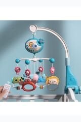 Bebek Dönencesi MAVİ - Müzikli ve Işıklı Çıngıraklı Projektör