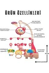 Bebek Dönencesi PEMBE - Müzikli ve Işıklı Çıngıraklı Projektör