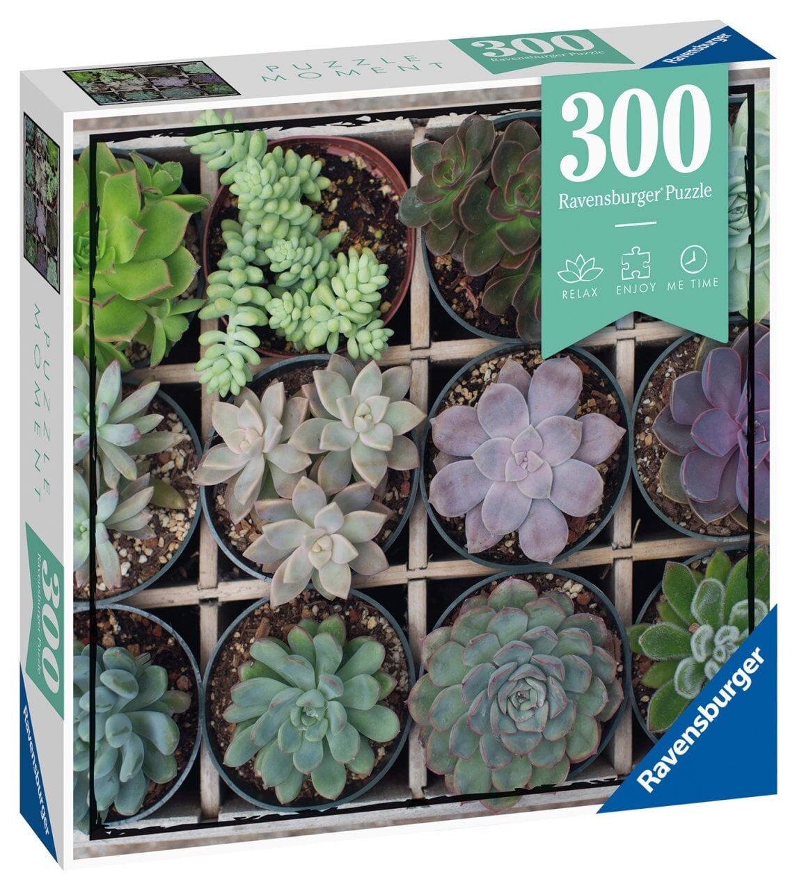 Ravensburger 300 Parça Puzzle Yeşil Çiçekler (129676)