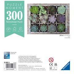 Ravensburger 300 Parça Puzzle Yeşil Çiçekler (129676)