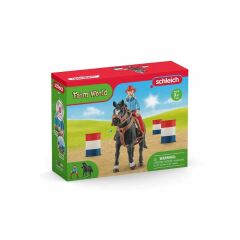 Kovboy Kız ve Fıçılı At Yarışı (42576)