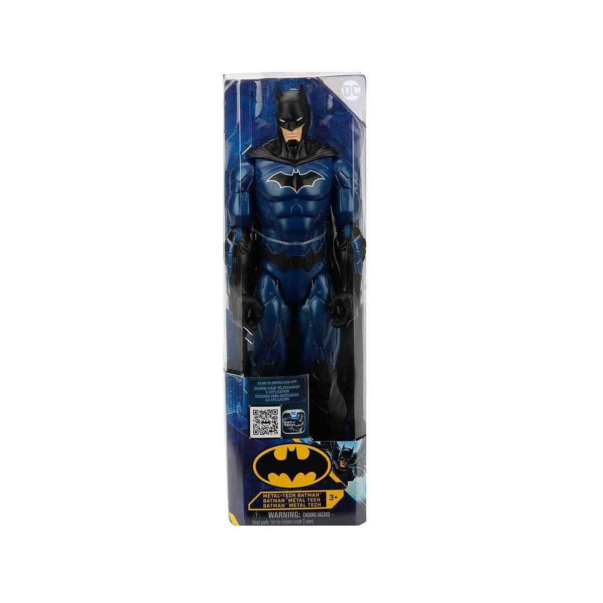 Spinmaster Batman Aksiyon Figür 30 cm - Metal - Tech Batman (778988009406)
