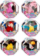 Happy Yappers 6'lı Set - Konuşan Kuşlar Bileklik Oyuncak