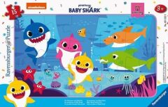 15 Parçalı Çerçeveli Puzzle Baby Shark (051229)