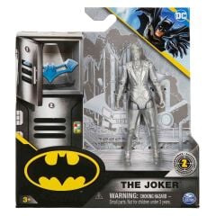 Spinmaster Batman Aksiyon Figür 10 cm - The Joker Gümüş (778988135457)