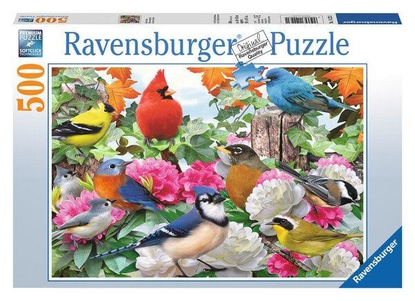 500 Parça Puzzle Bahçe Kuşları (142231)