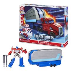 Transformers Earthspark Optimus Prime Battle Trailer-  G0750
