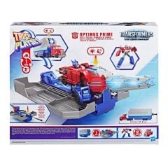 Transformers Earthspark Optimus Prime Battle Trailer-  G0750