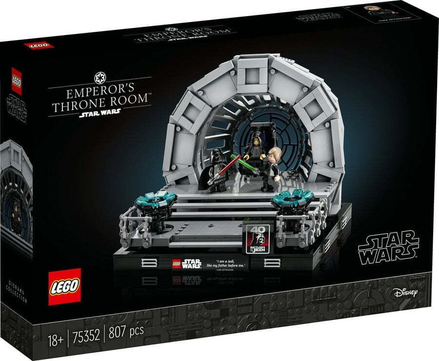 75352 LEGO® Star Wars™ Emperor's Throne Room™ Dioraması