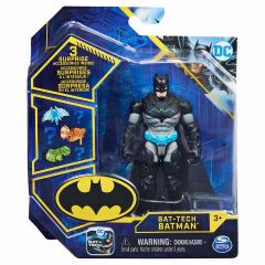 Spinmaster Batman Aksiyon Figür 10 cm - Bat-Tech Batman Mavi Kutu (778988135457)