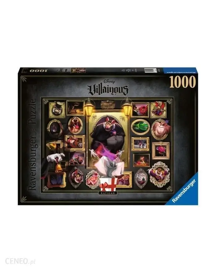 1000 Parça Puzzle Walt Disney Villainous: Ratigan (165216)