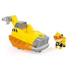 Spinmaster Paw Patrol Sesli Işıklı Görev Araçları ve Figür Seti - Rubble (778988296677)