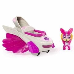 Spinmaster Paw Patrol Sesli Işıklı Görev Araçları ve Figür Seti - Skye (778988296677)