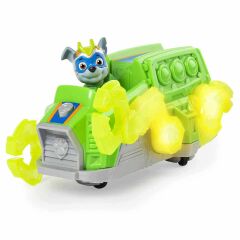 Spinmaster Paw Patrol Sesli Işıklı Görev Araçları ve Figür Seti - Rocky (778988296677)