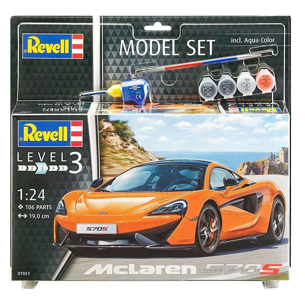 Revell Model Set McLaren 570S 1:24 -67051 (67051)