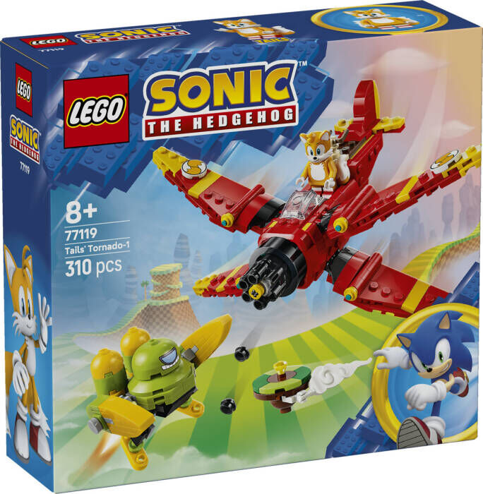 77119 LEGO® Sonic the Hedgehog™ Tails'in Tornado-1 Uçağı