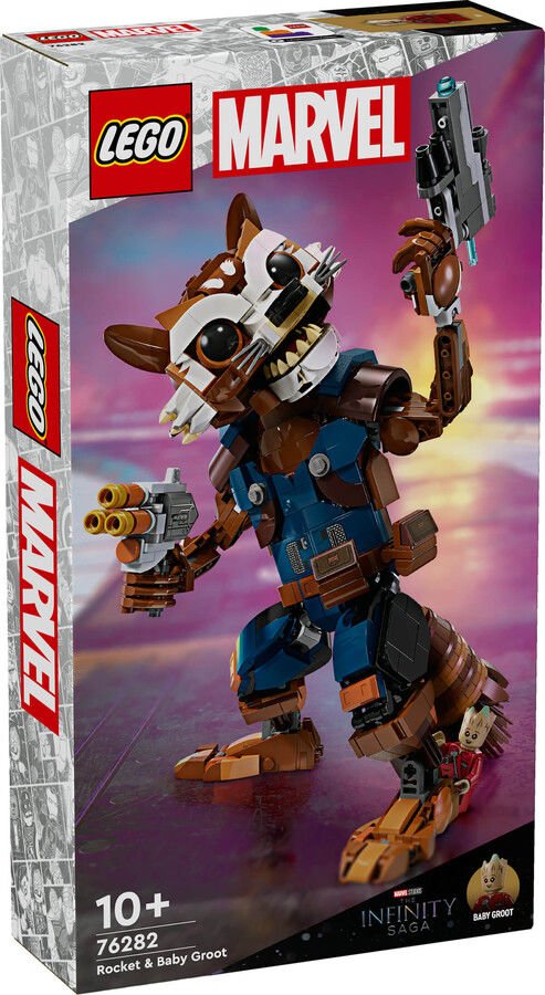76282 LEGO® Marvel Rocket ve Bebek Groot