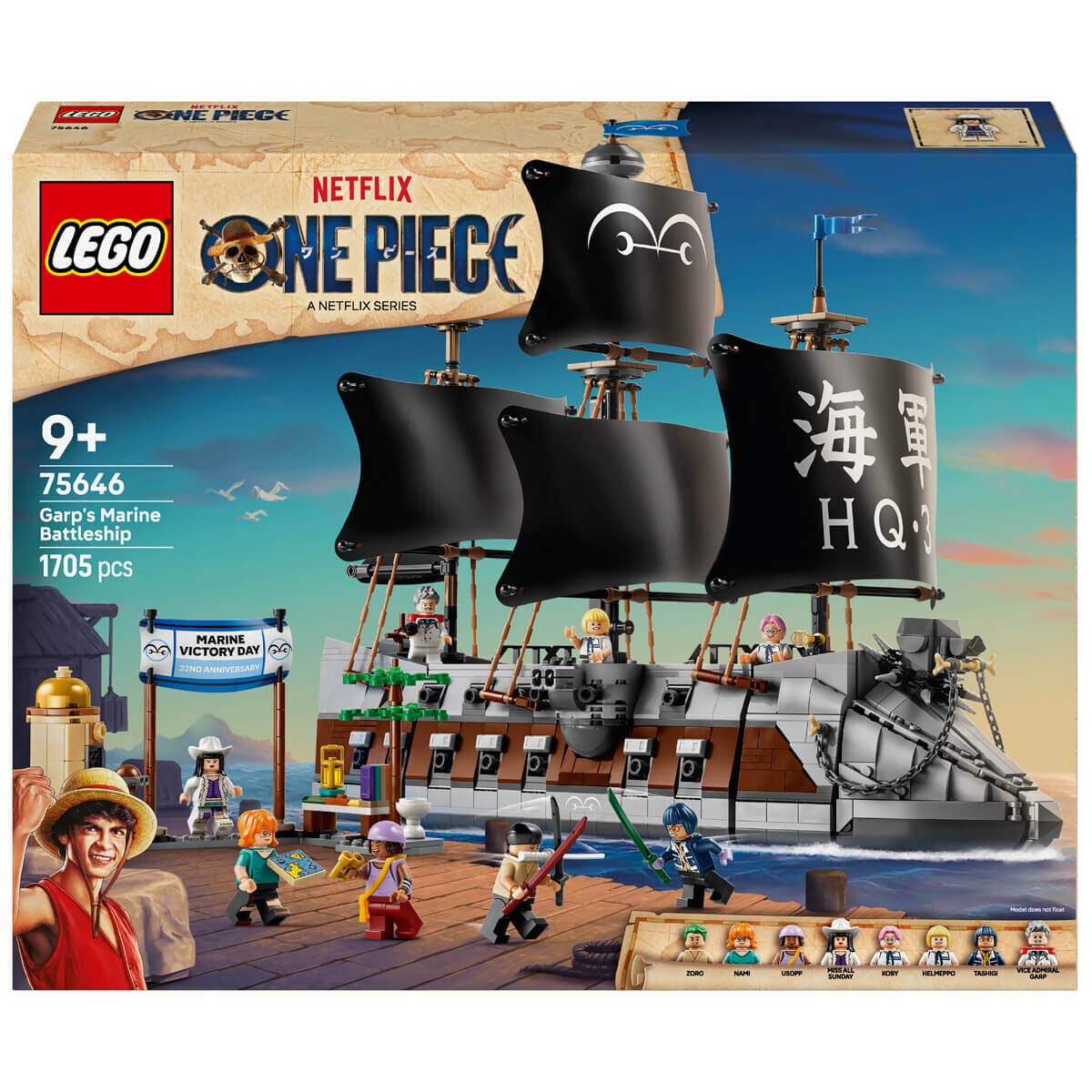 75646 LEGO® ONE PIECE Garp'ın Savaş Gemisi