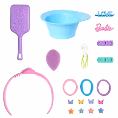 Barbie Saç Tasarımı Büstü - Sarı Saçlı- JFG81