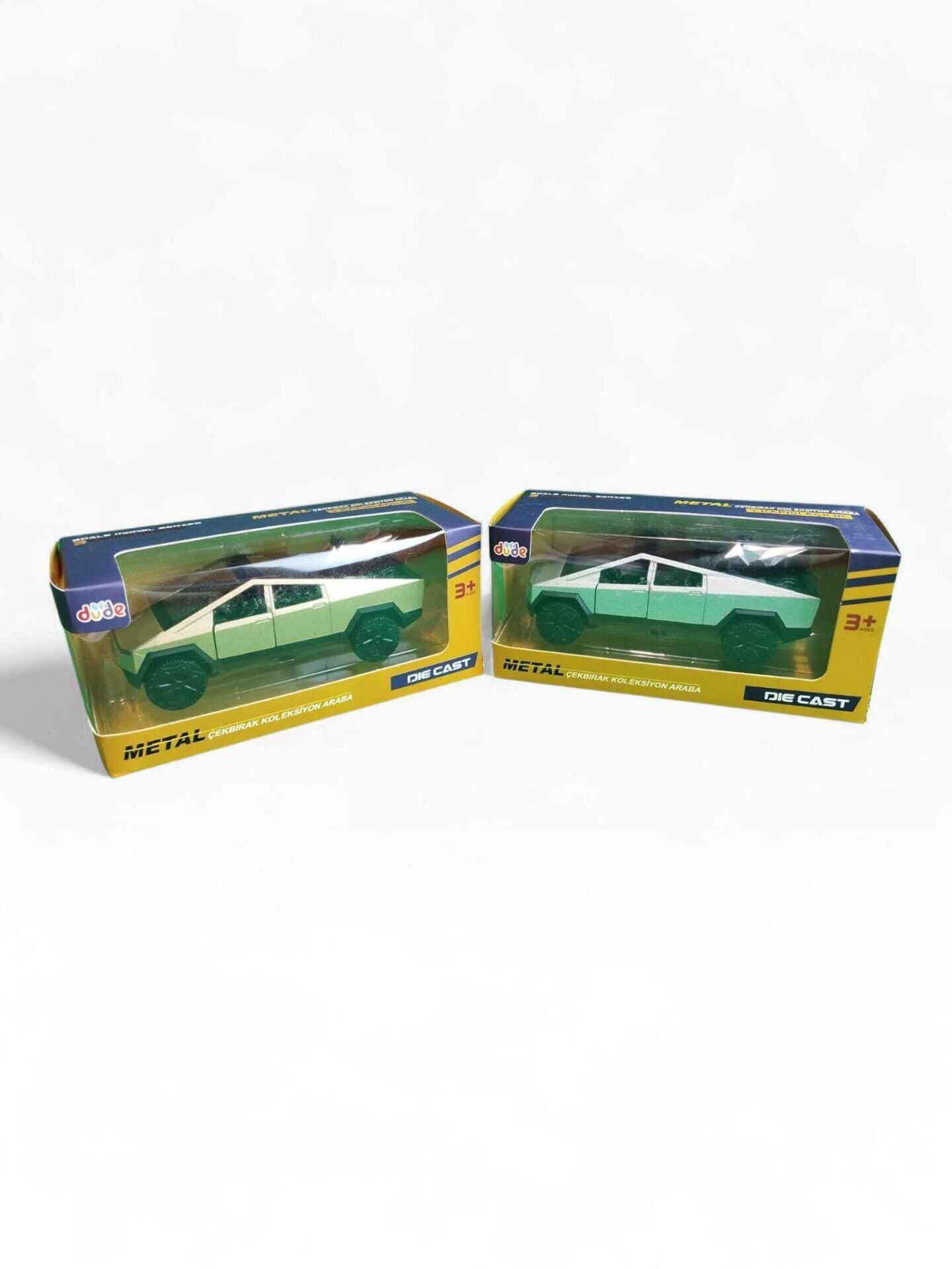 Seher 1:36 Çek Bırak Araba Metal Cyber Truck (SEHER-3617A)