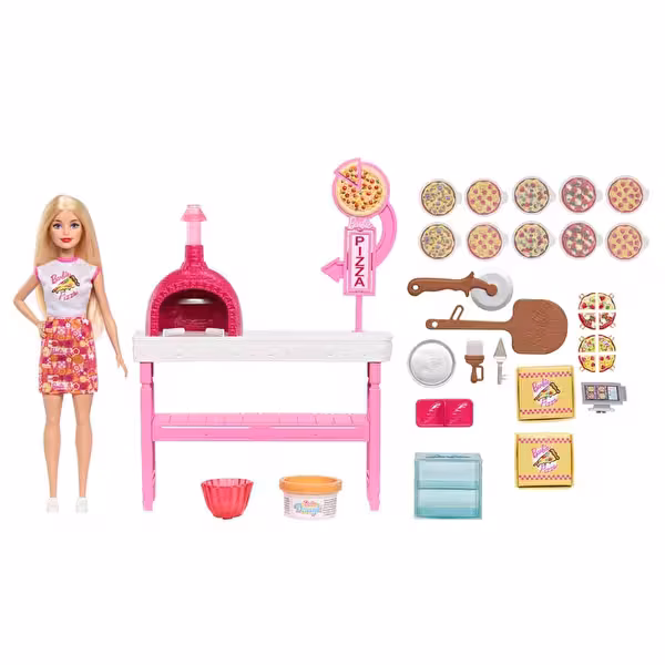 Barbie Pizza Dükkanı Oyun Seti- JMK21